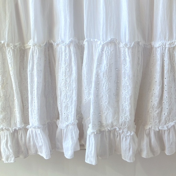 Bila Blue and White A-Line Skirt - Picture 4 of 13